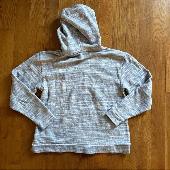 Gray Women’s Clemson Tigers Hoodie with Orange Paw Logo - Picture 4 of 4